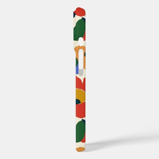 抽象芸術はっきりした花柄 Case-Mate iPhoneケース (裏面 / 左)