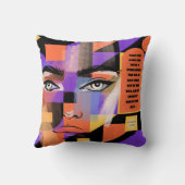 抽象芸術は女を信仰した クッション (裏面)