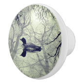 抽象芸術は湖の引き出しの引き出しに浮かぶ セラミックノブ (右)