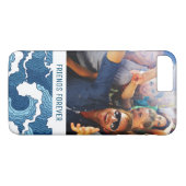 抽象芸術は|をあなたの写真及び文字振ります Case-Mate iPhoneケース (裏面(横))