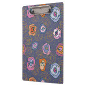 抽象芸術ばら色分野パターン クリップボード (左)