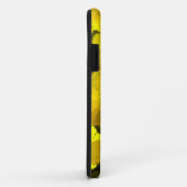 抽象芸術ひまわりドット黄色い茶色の円 Case-Mate iPhoneケース (裏面/右)