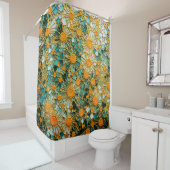 抽象芸術ひまわり102 シャワーカーテン (インサイチュ)