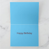 抽象芸術ひまわり カード (内部)