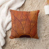 抽象芸術ひまわり クッション (ブランケット)