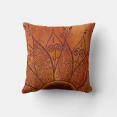 抽象芸術ひまわり クッション (裏面)