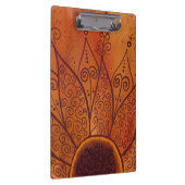 抽象芸術ひまわり クリップボード (右)