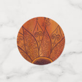 抽象芸術ひまわり コンフェッティ (スモール正面)