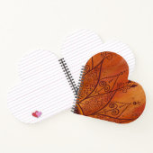 抽象芸術ひまわり ノートブック (内部)