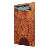 抽象芸術ひまわり ミニクリップボード (アングル2)