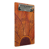 抽象芸術ひまわり ミニクリップボード (アングル)