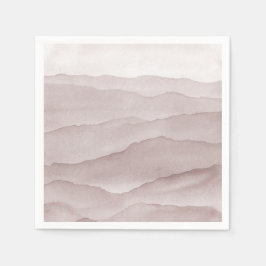 抽象芸術ほこりっぽいバラ結婚山脈 スタンダードカクテルナプキン