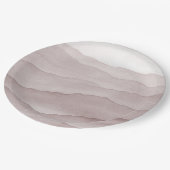 抽象芸術ほこり結婚バラ ペーパープレート (アングル)