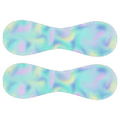 抽象芸術ぼやけかわいらしパステルスワーズパターン ソフトボール (パネル)