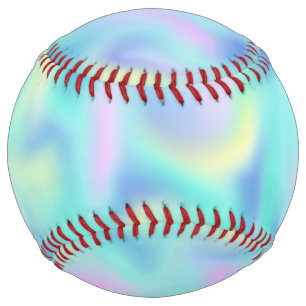 抽象芸術ぼやけかわいらしパステルスワーズパターン ソフトボール
