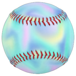 抽象芸術ぼやけかわいらしパステルスワーズパターン ソフトボール