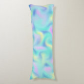 抽象芸術ぼやけかわいらしパステルスワーズパターン ボディピロー (正面縦)