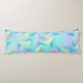 抽象芸術ぼやけかわいらしパステルスワーズパターン ボディピロー