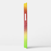 抽象芸術ぼやけの背景色付数々のき図形 Case-Mate iPhoneケース (裏面 / 右)