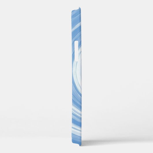 抽象芸術ぼやけの背景、ヴィンテージのジオメトリテキスト Case-Mate iPhoneケース (裏面 / 右)