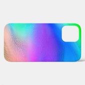 抽象芸術ぼやけの背景、色付き数々のトレンディーp Case-Mate iPhoneケース (裏面 (横))