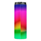 抽象芸術ぼやけライトの背景、カラフルパターン  タンブラー (裏面)