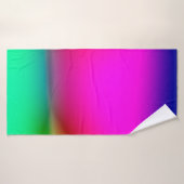 抽象芸術ぼやけライトの背景、カラフルパターン  バスタオル (バスタオル)