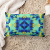 抽象芸術ぼやけ型腰枕 ランバークッション (ブランケット)