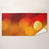 抽象芸術ぼやけ背景 バスタオル (バスタオル)