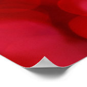 抽象芸術ぼやけ背景 ポスター (角)