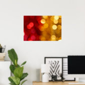 抽象芸術ぼやけ背景 ポスター (ホームオフィス)