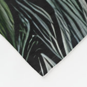 抽象芸術みすぼらしいシックなキングライオン フリースブランケット (角)