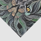 抽象芸術みすぼらしいシックなキングライオン 薄葉紙 (詳細)