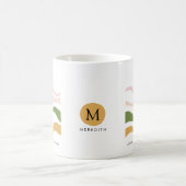 抽象芸術やる気を起こさせる引用文ザハイロード コーヒーマグカップ (中央)