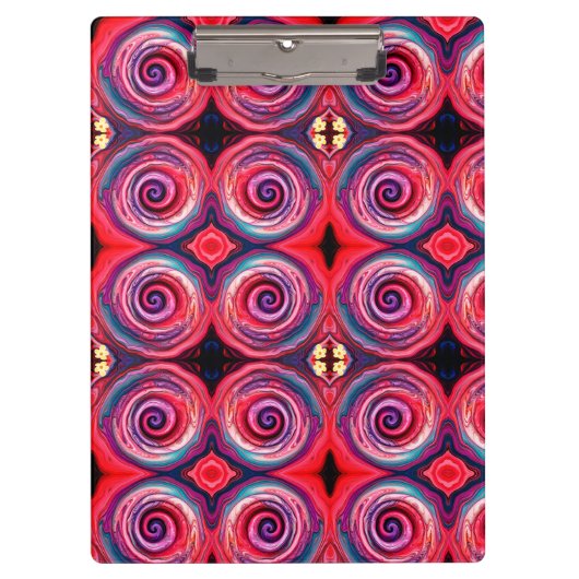 抽象芸術よくはしゃぐ渦 クリップボード (正面)