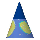 抽象芸術よくはしゃぐ色 パーティーハット (右)