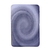 抽象芸術を渦巻き状に流モダンす バスマット (正面縦)