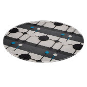 抽象芸術を特徴とする幾何学模様 カッティングボード (角)