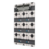 抽象芸術を特徴とする幾何学模様 ミニクリップボード (アングル2)