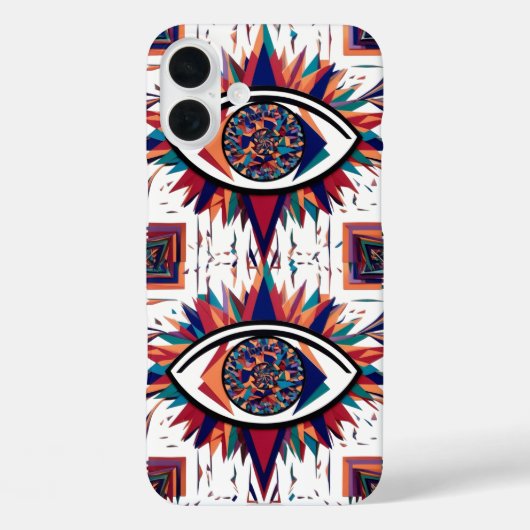 抽象芸術アイジオメトリックモダン視 – Case-Mate iPhoneケース (裏面)