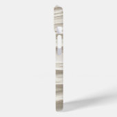 抽象芸術アイボリーテクスチャ Case-Mate iPhoneケース (裏面 / 左)