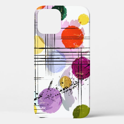 抽象芸術アインスパイアートシームレス背景 Case-Mate iPhoneケース (裏面)