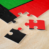 抽象芸術アカラフルートミックス ジグソーパズル (側面)