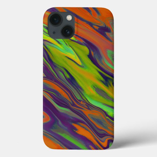 抽象芸術アカラフルート絵画のiPadエアケース Case-Mate iPhoneケース (裏面)