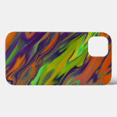 抽象芸術アカラフルート絵画のiPadエアケース Case-Mate iPhoneケース (裏面 (横))