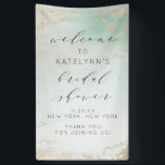 抽象芸術アクアグラデーションフェード(曇り金ゴールドグリッター) 横断幕<br><div class="desc">ティール(緑がかった色)グラデーションアクアフロステッド金箔の水の色のデザイン手結婚の水色の洗絵を描浄ミントグリーンの白い背景のテクスチャーを暗くする。ソフトなパステルモダンカラーパレットとシックで夏の春を探す結婚:ティール(緑がかった色)、アクア、ミントと金ゴールド箔の葉脈とブライダルシャワーとトレンディーブラシのレタリングフェイクとモダン、 – ようこそバナーサイン!~このデザインのスイート全体を結婚見るために私の店をチェック!</div>