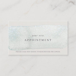 抽象芸術アクアシルバーストークウォーターアポイントメント 名刺