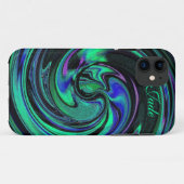 抽象芸術アクアスワールiPhone 5ケース Case-Mate iPhoneケース (裏面(横))