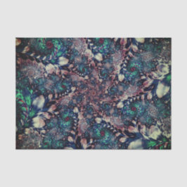 抽象芸術アクアフラクタル36背景 薄葉紙