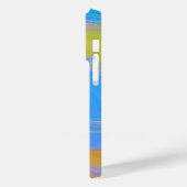 抽象芸術アクリルフロー – 夏の風 Case-Mate iPhoneケース (裏面 / 左)